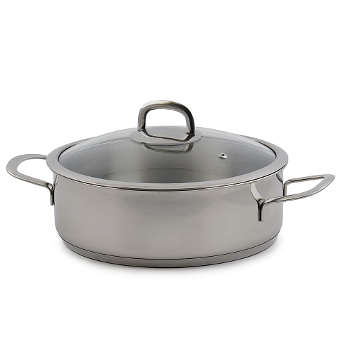 Сотейник 3,9л 26см со стеклянной крышкой Safia Кукмара