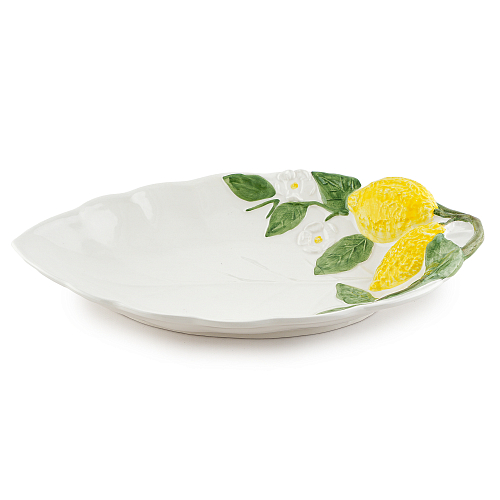 Блюдо Лист 43*27см Лимон Annaluma