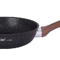 Сковорода 24см с ручкой Granit Ultra blue Кукмара