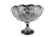 Конфетница 22см на ножке Sirius-Nova Crystalite Bohemia