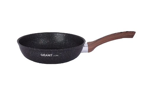 Сковорода 26см с ручкой Granit Ultra Blue Кукмара