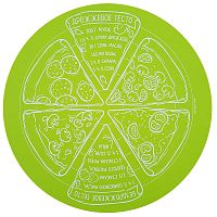 Силиконовый коврик для выпечки 30*30см Идеальная пицца