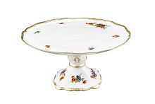 Тортница 30см н/н Мейсенский букет Queen's Crown