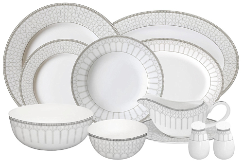 Сервиз столовый 6пер 27пр Ривьера Emily Anna Lafarg 
