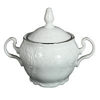 Сахарница 300мл Платиновый узор Bernadotte