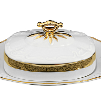 Масленка Золотая лента слоновая кость Мария Луиза Thun