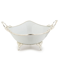 Салатник квадратный 23см Серебро Paniz 