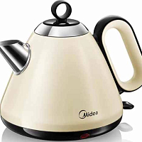 Чайник электрический Midea бежевый