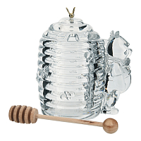 Медовница с крышкой 15см Crystalite Bohemia 