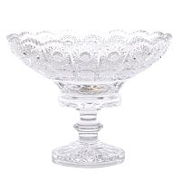 Конфетница 20см на ножке хрусталь Crystal HeArt 