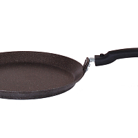Сковорода блинная 22см Кофейный мрамор