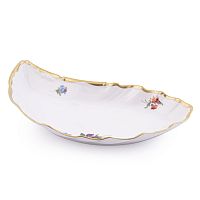 Лимонница 23см  Инь-Янь Мейсенский букет Queen's Crown