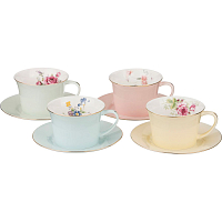 Набор чайных пар 4шт 250мл