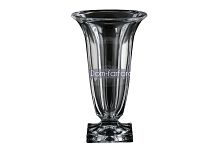 Ваза 33см Magma белая ножка Crystalite Bohemia