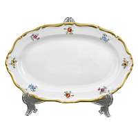 Селедочница 24см слоновая кость Мария Луиза Carlsbad