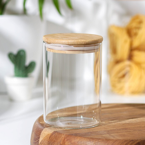 Банка для сыпучих продуктов 550мл Эко