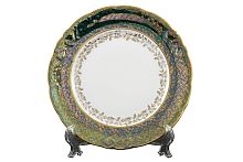 Набор тарелок 25см 6шт Зеленый Лист Roman Lidicky