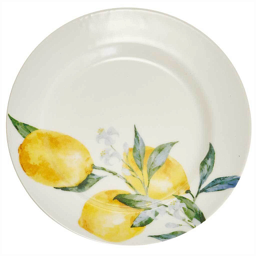 Набор тарелок 20см 6шт Лимоны
