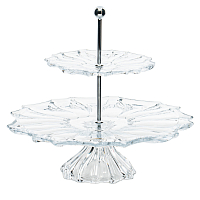 Горка 2 яруса на ножке Plantica Aurum Crystal