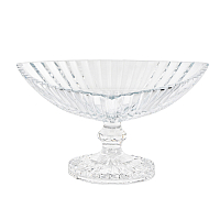 Фруктовница 31см на ножке Crown Max Crystal