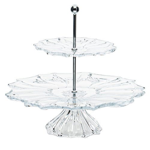 Горка 2 яруса на ножке Plantica Aurum Crystal
