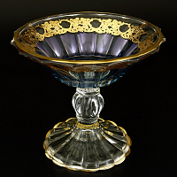 Конфетница 21см н/н Timon s.r.l. Doge small bowl blu gold