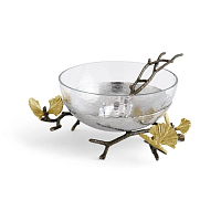 Салатник 21см с ложкой Butterfly Ginkgo Michael Aram