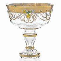 Конфетница 13см золото Star Crystal