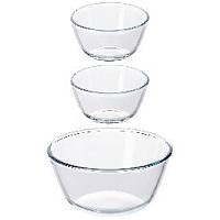 Набор салатников 19см 2х13см 3шт Crystal glass