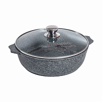 Жаровня 4л с крышкой Premium Gray Мечта