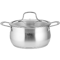 Кастрюля с крышкой 16*9см 1,8л Lara Прованс