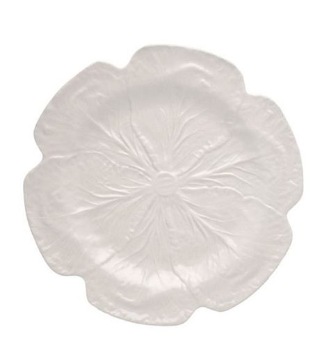Блюдо круглое 30.5см Капуста white Bordallo Pinheiro 