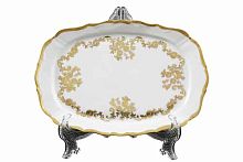 Поднос квадратный 21см 1шт Кастел Queen's Crown