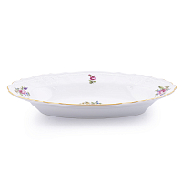 Блюдо овальное 24см Лопух Bernadotte
