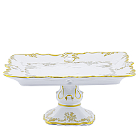 Поднос 32см квадратный н/н Кастел Queen's Crown