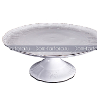 Тортница 32см н/н Платиновый узор Bernadotte