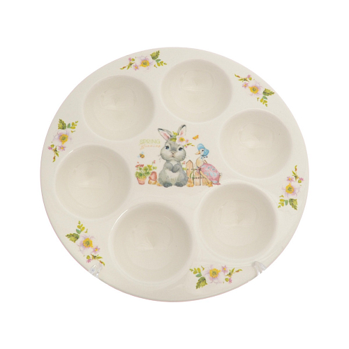 Подставка для 6 яиц 18*2см Spring Bunnies