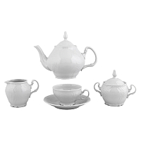 Сервиз чайный 6пер 17пр Недекорированный Bernadotte