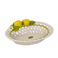 Фруктовница 34см Лимоны Orgia