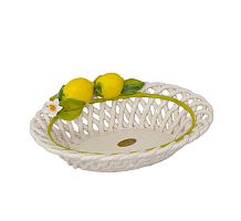 Фруктовница 34см Лимоны Orgia