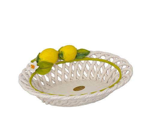 Фруктовница 34см Лимоны Orgia