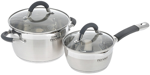 Набор кастрюль 4пр Flamme Rondell