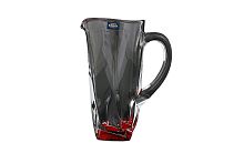 Графин 1,1л Quadro красный Crystalite Bohemia