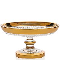 Лимонница 18см хрусталь с золотом Фелиция Crystal HeArt