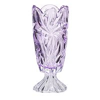 Ваза на ножке 36,5см Flora Aurum Crystal