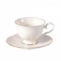 Набор чайных пар 6шт 250мл Aristocrat-Gold Noble
