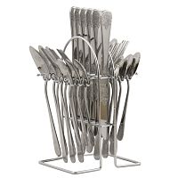Набор столовых приборов 24 предмета на подставке 