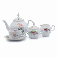 Сервиз чайный 6пер 15пр Лопух Bernadotte