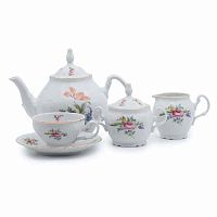Сервиз чайный 6пер 15пр Лопух Bernadotte