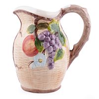 Кувшин 2л 25см оранжевый Фрукты Orgia